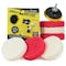 Drillbrush Bathroom - Cleaning Supplies - Drill Brush Power Scrubber Pads - Showe P4-3WR-3V-QC-DB - alternate 1